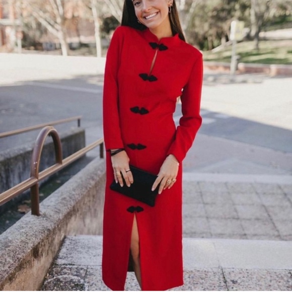 Zara Dresses & Skirts - ZARA Toggle Dress L